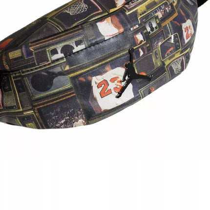 Air Jordan Jam Borough Gfx Crossbody Bag Black/Multi - MA9065-K90