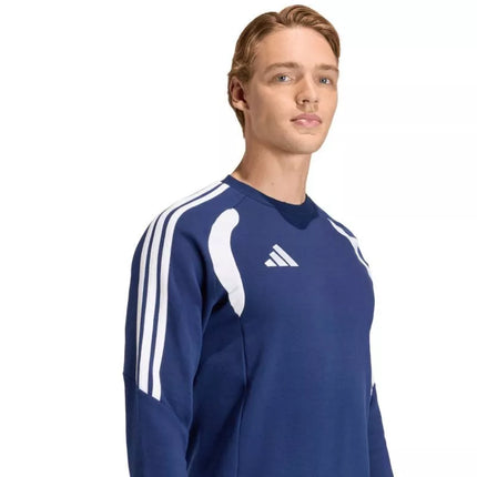 Men's adidas Tiro 26 League Sweat Crew navy blue and white KF5816