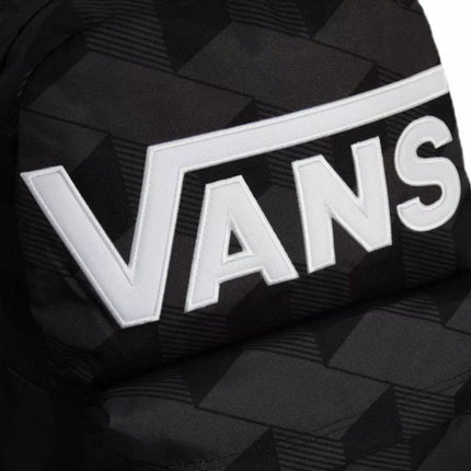 Vans Old Skool Drop V 22 L Black/Asphalt Urban School Backpack - VN000H4ZKOU1