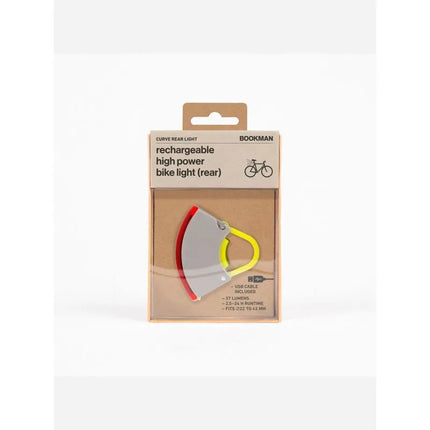 BOOKMAN Curve Rear Light 37lm Green