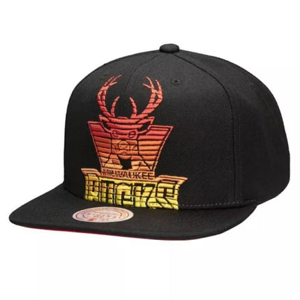 Mitchell & Ness NBA Milwaukee Bucks Hardwood Classics Kepurė - 6HSSMM20017 MBUBLCK