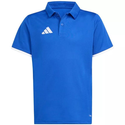 adidas Entrada 26 vaikiški polo marškinėliai mėlyni JZ6625