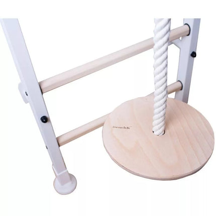GYMNASTIC LADDER, HAND BAR, BENCH, CHILDREN'S ACCESSORIES, WHITE MAT BENCHK 414
