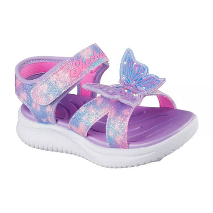 Skechers vaikiškos basutės JUMPSTERS SANDAL BUTTERFLY BRITES 303109N LVMT
