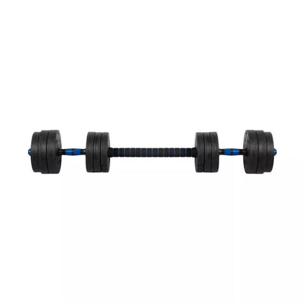 Bituminiai reguliuojami hanteliai su jungtimi 2x10kg REBEL ACTIVE