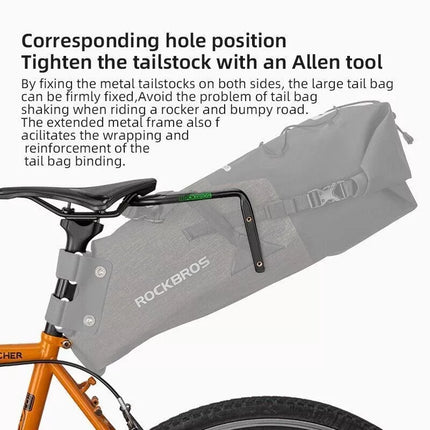 Rockbros multifunctional bike holder black