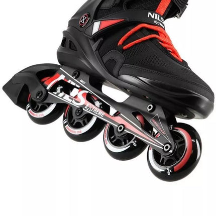 NILS EXTREME NA14124 ROLLER SKATES BLACK SIZE 40
