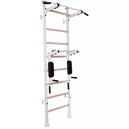 GYMNASTIC LADDER, HAND BAR, BENCH, CHILDREN'S ACCESSORIES, WHITE MAT BENCHK 414