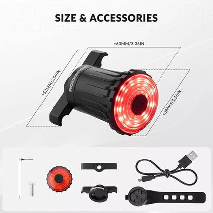Rockbros rear bike light