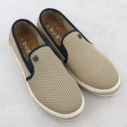 Vyriškos smėlio spalvos espadrilės Bugatti 321-ASP61-6900