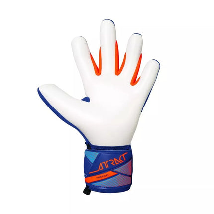 Reusch Attrakt Freegel Advance Goalkeeper Gloves Blue-Orange 5670235 4129