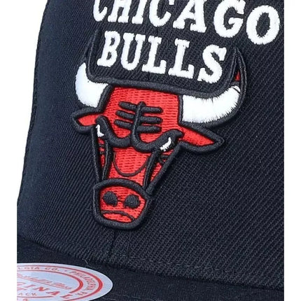 Mitchell & Ness NBA Čikagos Bulls Top Spot Snapback Hwc Bulls kepurė HHSS2976-CBUYYPPPBLCK