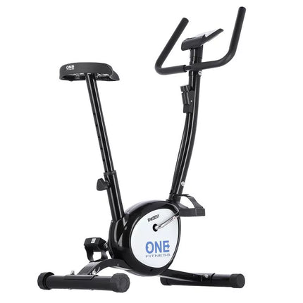 One Fitness RW3011 black mechanical bike