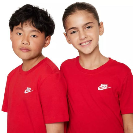 Vaikiški „Nike Sportswear“ marškinėliai, raudoni, FZ5177 657