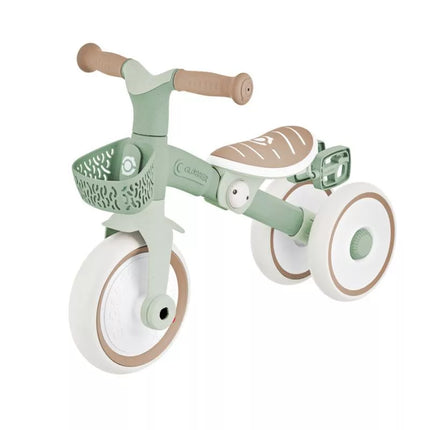 Triratukas/balansinis dviratukas MOKYMOSI TRIKE 2in1 PLUS EKOLOGIŠKAS (737-109)