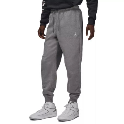 Jordan Brooklyn Fleece Vyriškos Sportinės Kelnės Pilkos - FV7277-091