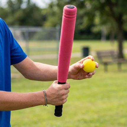 JUNIOR BASEBALL BAT 54CM SOFT RED
