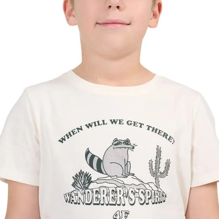 Boy's T-shirt 4F M2815 off-white 4FJWSS26TTSHM2815 11S