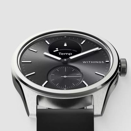 Withings ScanWatch 2 1,6 cm (0,63") OLED 42 mm Hibridinis nerūdijančio plieno (model HWA10 4-All-Int)