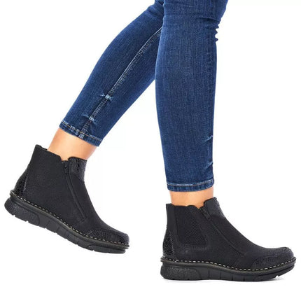 Sodūs, izoliuoti aulinukai su užtrauktukais Rieker W RKR555