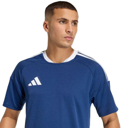 Vyriški adidas Tiro 26 Competition futbolo marškinėliai tamsiai mėlyni su balta KA6168