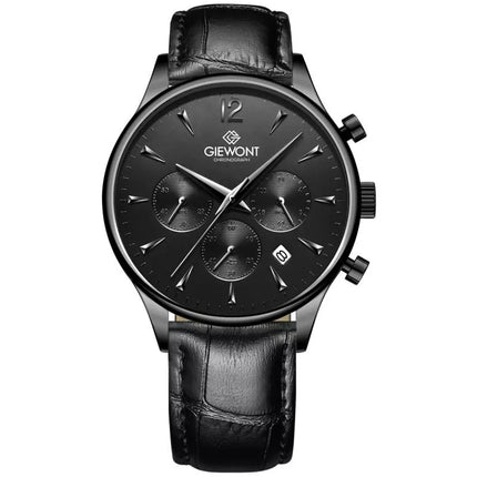 Giewont Chronograph Sapphire Black Men's Watch GW6310-A1