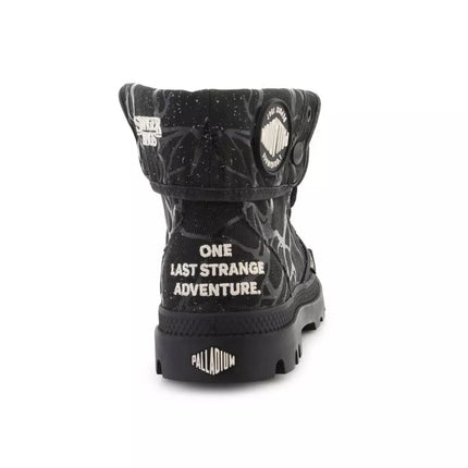Vyriški Palladium Stranger Things BAGGY HOPPER TUNNELS 04625-008-M Juoda Palladium