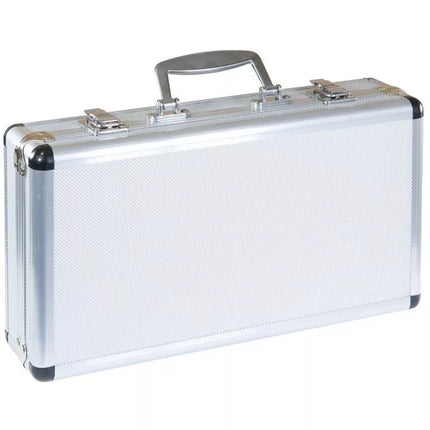 8-PIECE PETANQUE BALLS - BOULE PETANQUE ALUMINUM SUITCASE ENERO