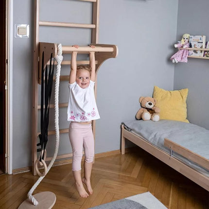 LADDER WITH WOODEN BAR AND ACCESSORIES BENCHK 112+A204