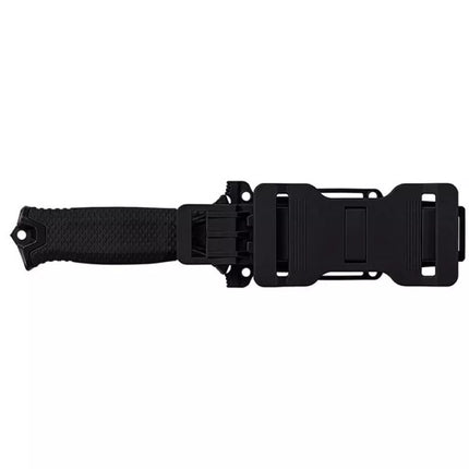 GERBER Strongarm fiksuotas juodas išgyvenimo peilis su lygiu ašmenimis
