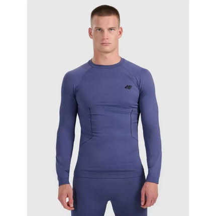 Men's seamless thermal underwear (top) 4F 4FWAW25USEAM233-32S