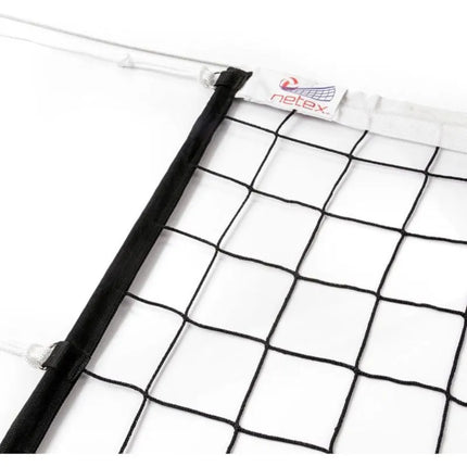 PROFESSIONAL VOLLEYBALL NET WITH ANTENNAS BLACK IV mlw NETEX