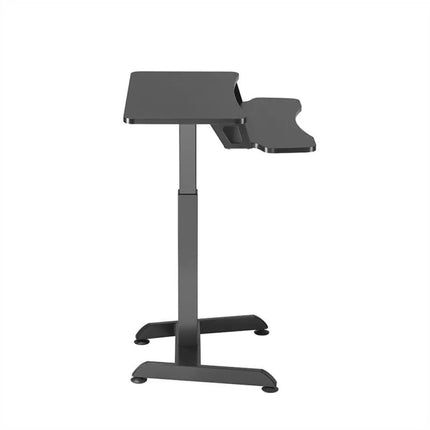 MACLEAN elektrinis stalas, darbo vieta, aukščio reguliavimas, maksimalus aukštis 122 cm, maksimali apkrova 37 kg - sėdimam ir stovimam darbui MC-835