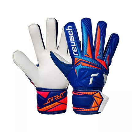 Reusch Attrakt Solid Vaikų Vartininko Pirštinės Mėlynos 5672515 4126