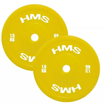 TPP01 (2 x 1.5 KG) YELLOW OLYMPIC PLATE TECHNICAL PE 2 x 1.5 KG HMS