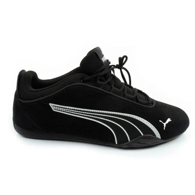 Puma women's sports shoes Catch Soleil SD black natural leather fashionable