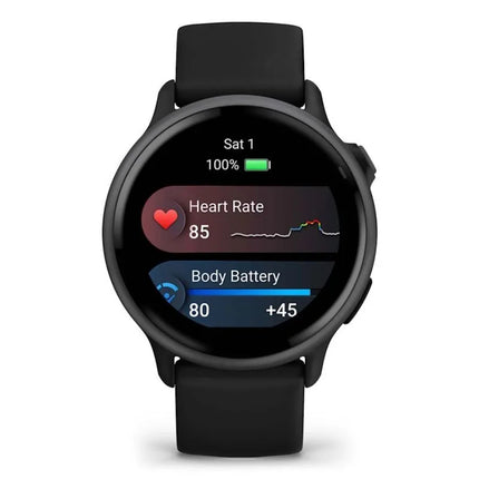 Garmin Vivoactive 6 laikrodis juodo skalūno