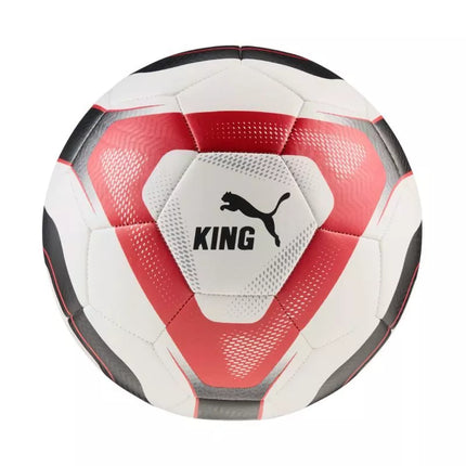 Puma AC Milan King futbolo kamuolys baltai-raudonai-juodas 85011 01