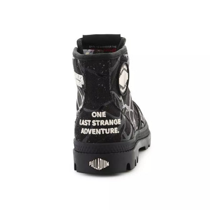Palladium Stranger Things Pampa Hi Tunnels 94626-008-M Black