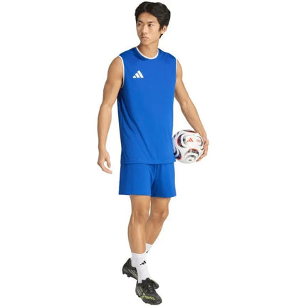 Men's adidas Entrada 26 Sleeveless Jersey Blue KB3931