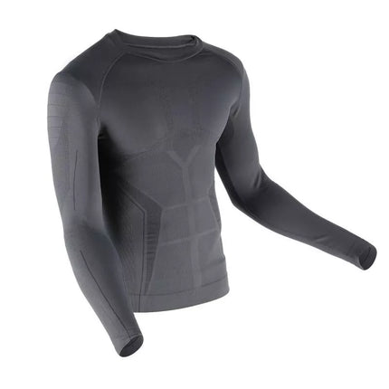 BTK0060 Vyriški pilki termoaktyvūs marškinėliai RAGNAR 2XL/3XL NILS