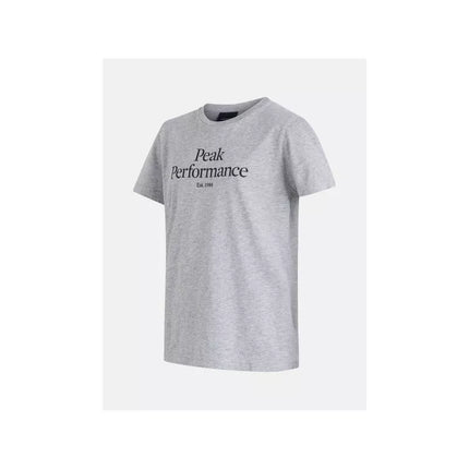 Marškinėliai Peak Performance Jr Original Tee pilki