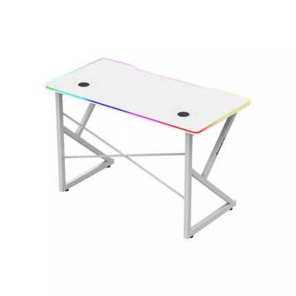 Huzaro Hero 1.7 RGB Balta žaidimų stalas