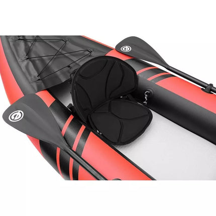 2-PERSON KAYAK SET 385x96x42CM LAMINATED PVC 200KG ENERO