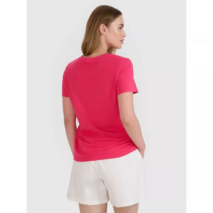 Women's regular printed T-shirt 4F 4FRSS25TTSHF2693-54S