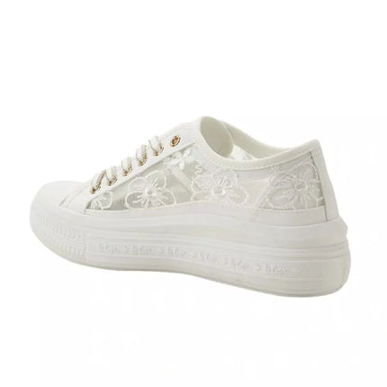 Lee Cooper women's sports shoes sneakers white platform lace
