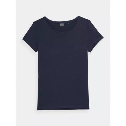Women's regular plain T-shirt 4F 4FMM00TTSHF731-30S