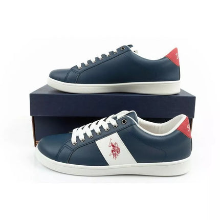 US Polo Assn. shoes sneakers men's sneakers fashionable navy blue comfortable