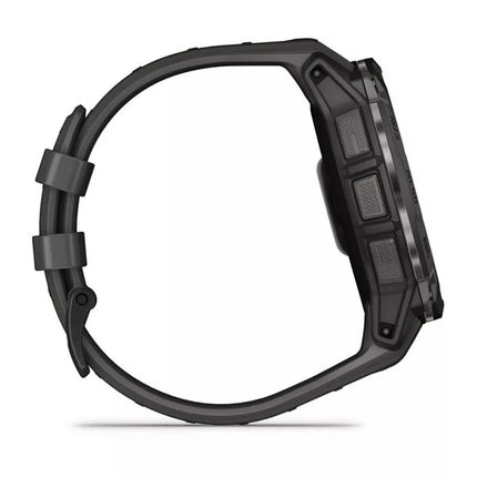 Garmin Instinct 3 – 50 mm AMOLED Black met charcoal band watch