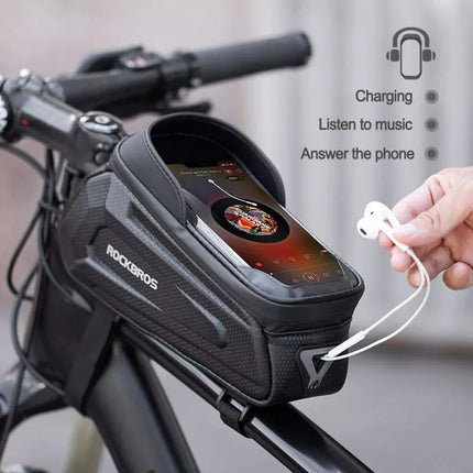 Rockbros frame phone bag, black